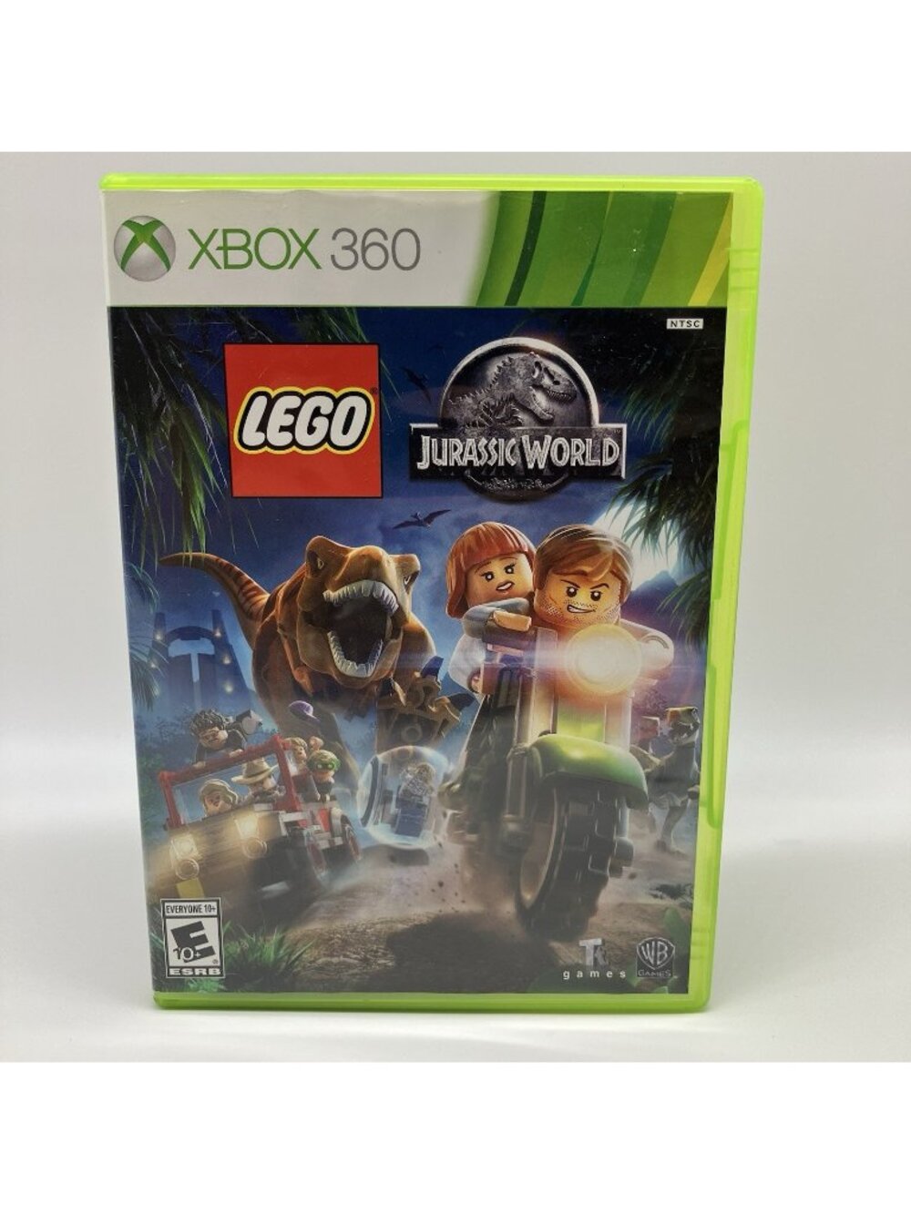LEGO Jurassic World Xbox 360 Game Complete Disc Case